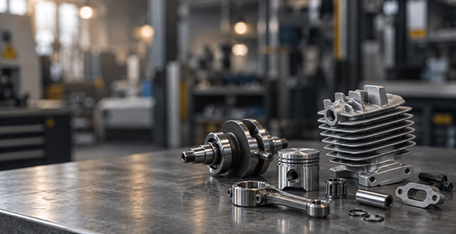 Engine component supply